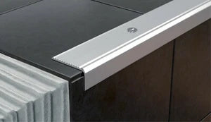 Aluminium Stair Nosing Anodised Edge Trim Step Nose Edging Nosings 44x20mm x 1M