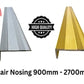 Stair Edge Nosing - Aluminium Trim Step - Anti Slip / Laminate Wood