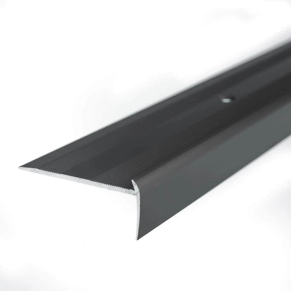 Stair Nosing Edge Aluminium Vinyl Flooring Profile Trim LVT 900x44x18,5mm C26
