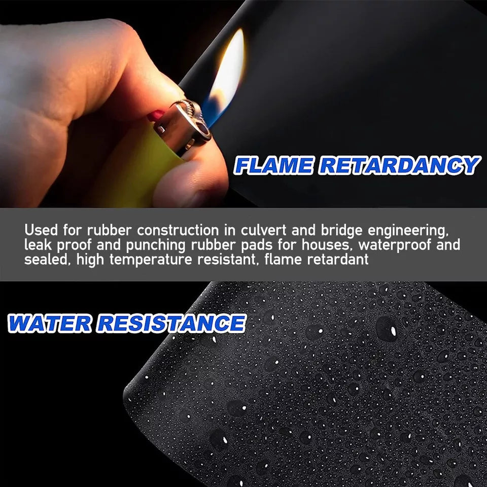 Rubber Pad Sheet Roll Workbench Protect Insulating Flooring Mat | 3mm Thick