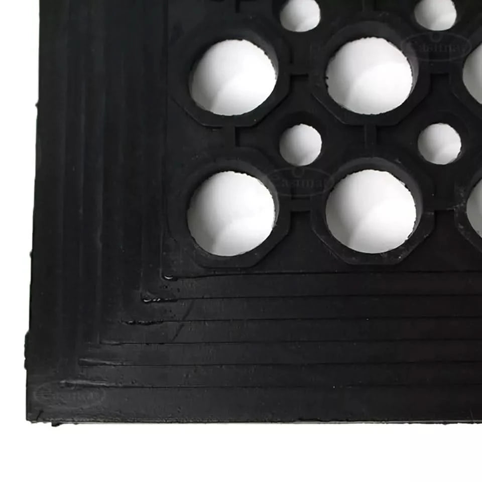 Rubber Mat With Rim Large Rubber Ring Mat UK | 5 x 3 Anti Fatigue Safety – Rubber Fit Floors