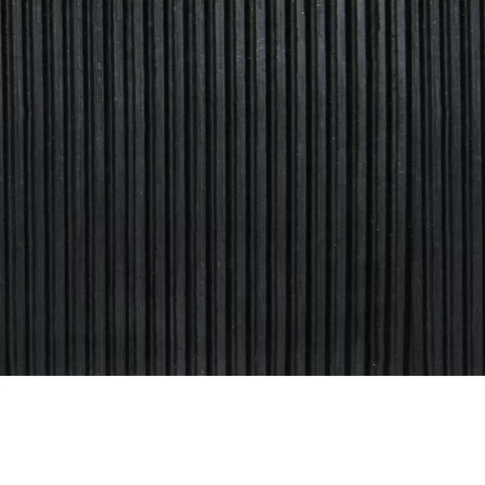 Non-Slip Rubber Sheet Garage Flooring Matting Solid Sheeting 1.2m Wide & 3mm Thick | Fine Rib Sheet