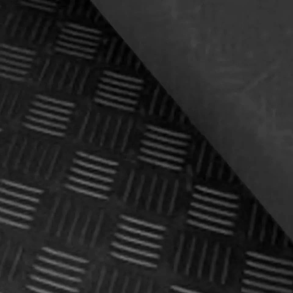 Rubber Sheet Garage Floor Sheeting Mats Roll Checker Plate Anti Slip 3mm Thick