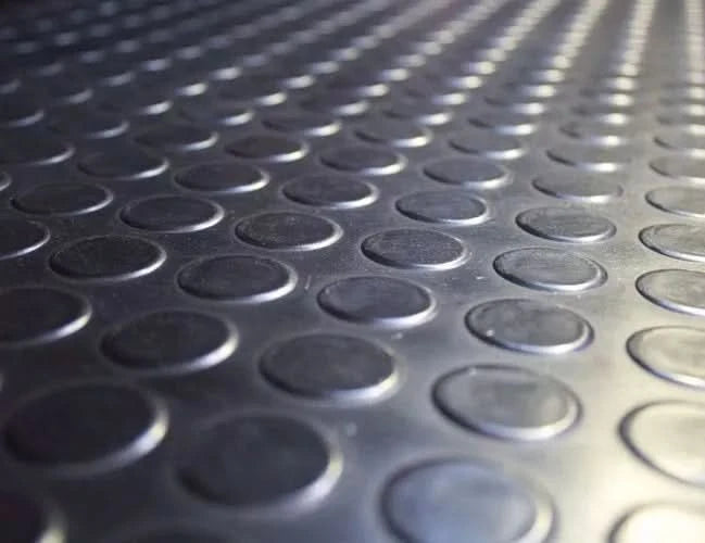 3mm Penny and Checker Design Rubber for Garage, Home Gym and Industrial etc