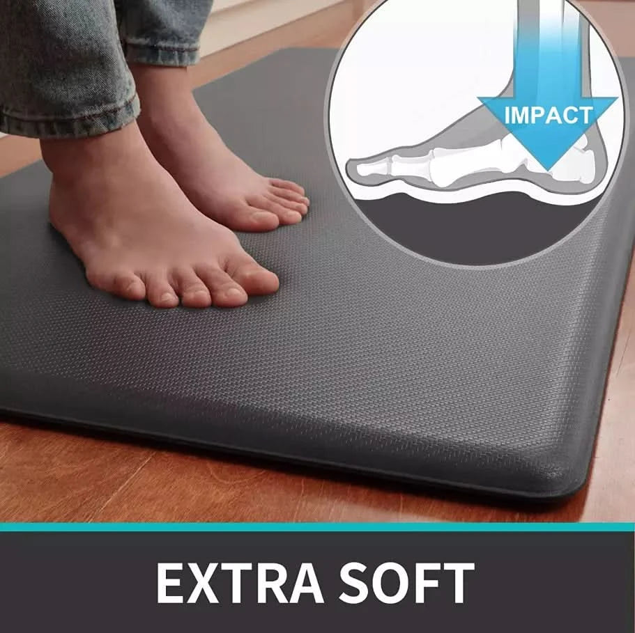 Anti Fatigue Mat Kitchen Standing Floor Non Slip Safety Heavy Duty Cushioned Mat