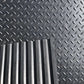 Rubber Floor Gym mats Commercial Flooring 12mm x6f x 4ft Checker Top Design