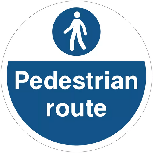 Anti-Slip Route Floor Graphics