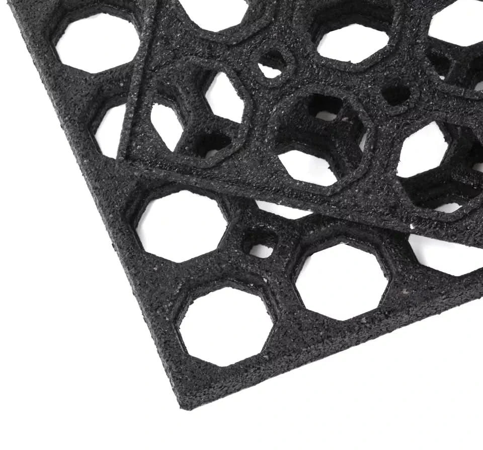 Anti-Fatigue Rubber Indoor & Outdoor Entrance Door Mat Workshop Non-Slip in 4 Sizes