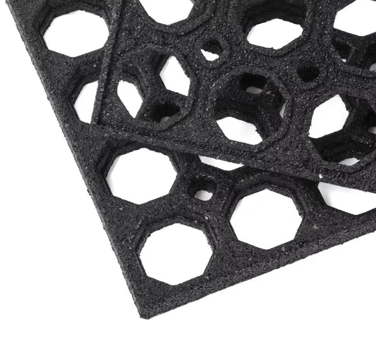 Anti-Fatigue Rubber Indoor & Outdoor Entrance Door Mat Workshop Non-Slip in 4 Sizes