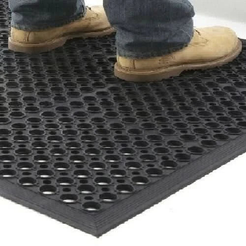 7 Sizes Rubber Safety Mats Large Heavy Duty Non-Slip Anti Fatigue & Door Mats