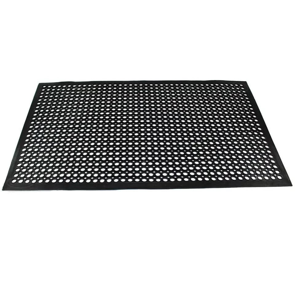 Rubber Mat With Rim Large Rubber Ring Mat UK | 5 x 3 Anti Fatigue Safety – Rubber Fit Floors