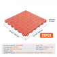 Garage Tiles Interlocking 12x12 in 25 Pack Garage Flooring Tiles Red
