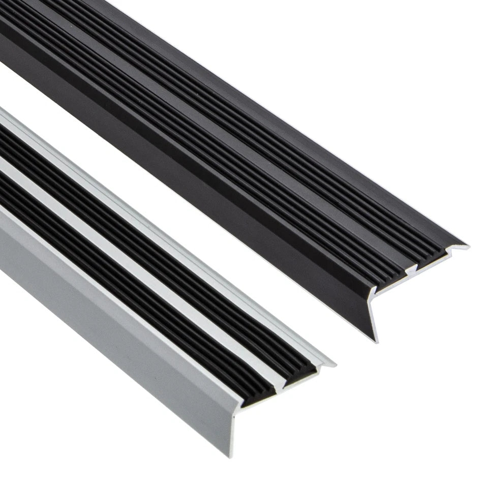 Aluminium Stair Nosing Edge Trim Step Nose Edging Nosings Carpet 900x39x20mm
