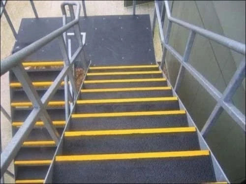Antislip Stair Tread Covers - Hard Wearing Treadgrip Quartz Grit Coating
