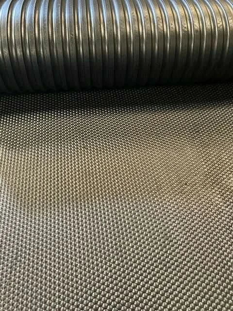 Gym Rubber Flooring mat, 12mm Thickness (6ft x 4ft) Heavy Duty Large, 25kg