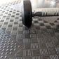 Heavy Duty Rubber Gym Mats Garage Flooring Tiles Commercial Interlocking 4pcs
