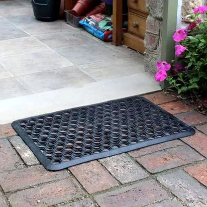 Natural Coir Door Mat Entrance Front Door Rubber Mats Indoor Outdoor Heavy Duty