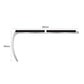 3.22m Anti Slip Bullnose Stair Nosings Step Nosing Edge Profile 85x 40mm