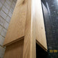 UNI Oak Lacquered Wood Floor Stair Nose 2.7 Metre Length