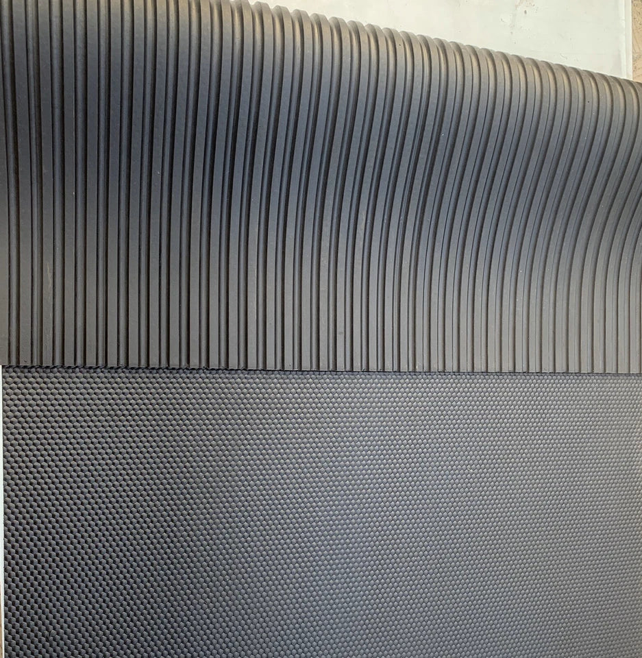 Gym Soiled Rubber Flooring mat, 12mm Thickness (6ft x 4ft)Heavy Duty Large, 26kg