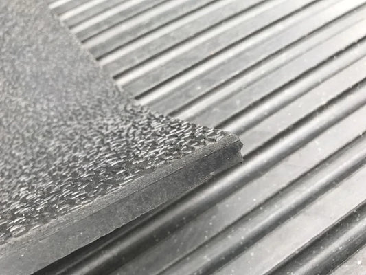 Rubber Stable mats, 12mmx6ftx4ft Amoeba Top Design Special Price