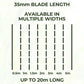 Realistic Artificial Grass 35mm Top Quality Fake Lawn Astro Turf - 7 Widths
