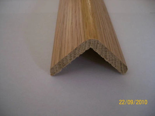 UNI Oak Lacquered Wood Floor Stair Nose 2.7 Metre Length