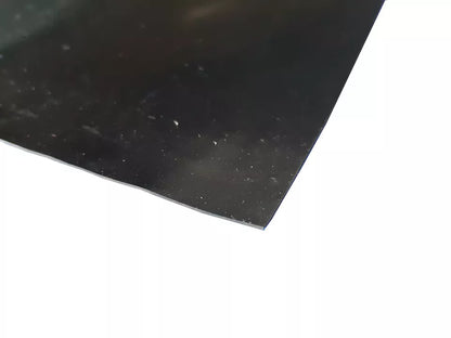 Neoprene Anti-Slip Black Smooth Rubber Sheet 0.8mm Thick, A5, A4, A3 and A2 Size