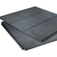 Rubber INTERLOCKING Gym Flooring | Home Exercise Mats | 910mm x 910mm per mat