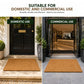 HEAVY DUTY NATURAL COIR MATTING NON SLIP OUTDOOR DOOR MAT HOME PORCH RUBBER MAT