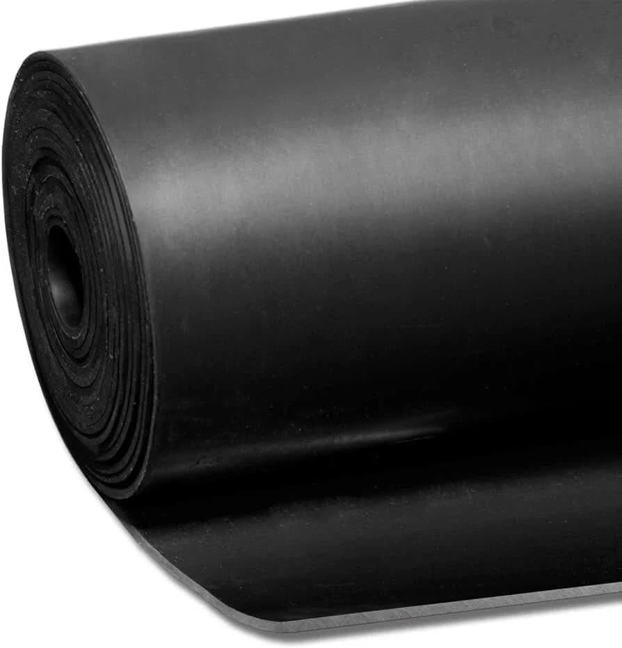 horsebox flooring 2m wide 6mm thickness 10m long plain rubber sheet (SBR)